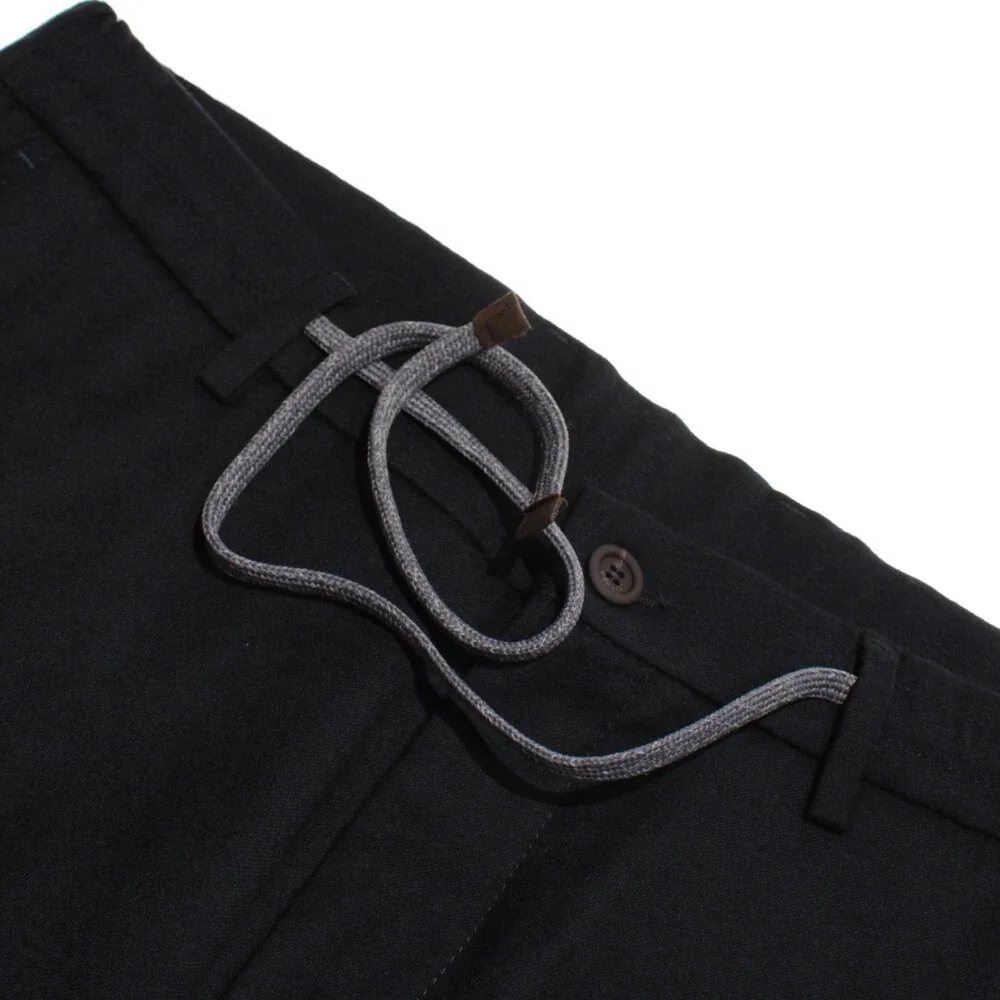 Canali NWT Dress Pants Size 48 (US 32) Jogger Fit Impeccabile in Blue 100% Wool